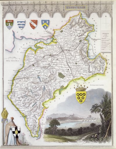 Carte de Cumberland, de 